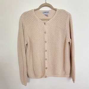 Vintage Cream Knit Sweater